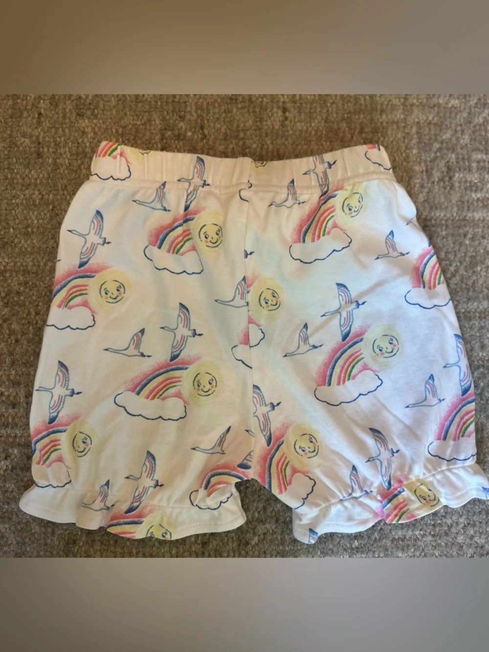 The Beaufort Bonnet Company Pima rainbow knickers girls size 7